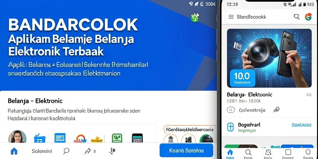 Tampilan antarmuka aplikasi BANDARCOLOK yang menarik dan mudah digunakan.