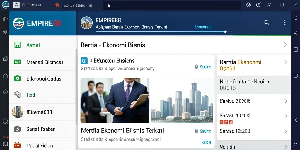 Tampilan antarmuka EMPIRE88 yang informatif dan mudah digunakan.
