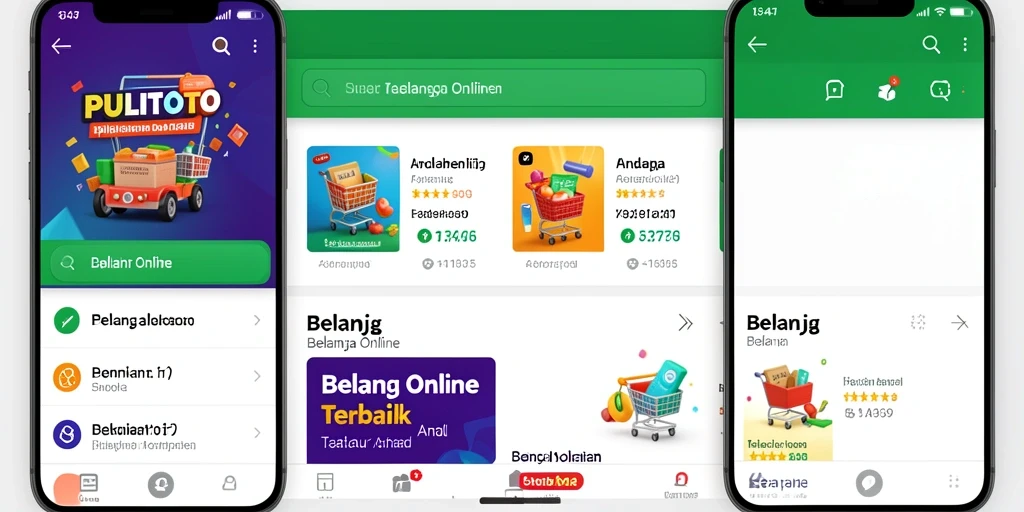 Tampilan antarmuka PULITOTO yang menarik dan mudah digunakan.